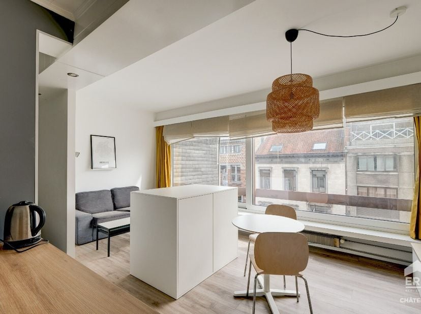 Appartement te koop in Rue Defacqz 33,
                    1050 Elsene