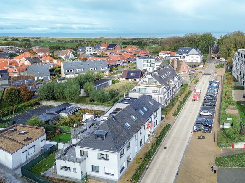 Op wandelafstand van het strand en de duinen bevindt zich dit charmante dakappartement in een karaktervol gebouw uit 1933, volledig gerenoveerd in 201