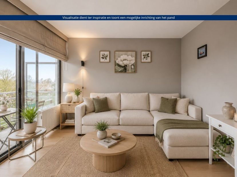 Welkom in deze vernieuwde en praktisch ingedeelde studio te Blankenberge. Bij het binnenkomen worden we ontvangen in de compacte inkomhal met vestiair