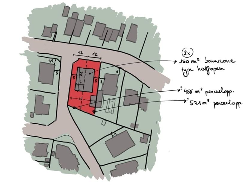 Off market ontwikkelingsopportuniteit in Knokke-Heist<br />
<br />
In een gegeerde residentiële omgeving in Knokke-Heist bevindt zich deze zeldzame