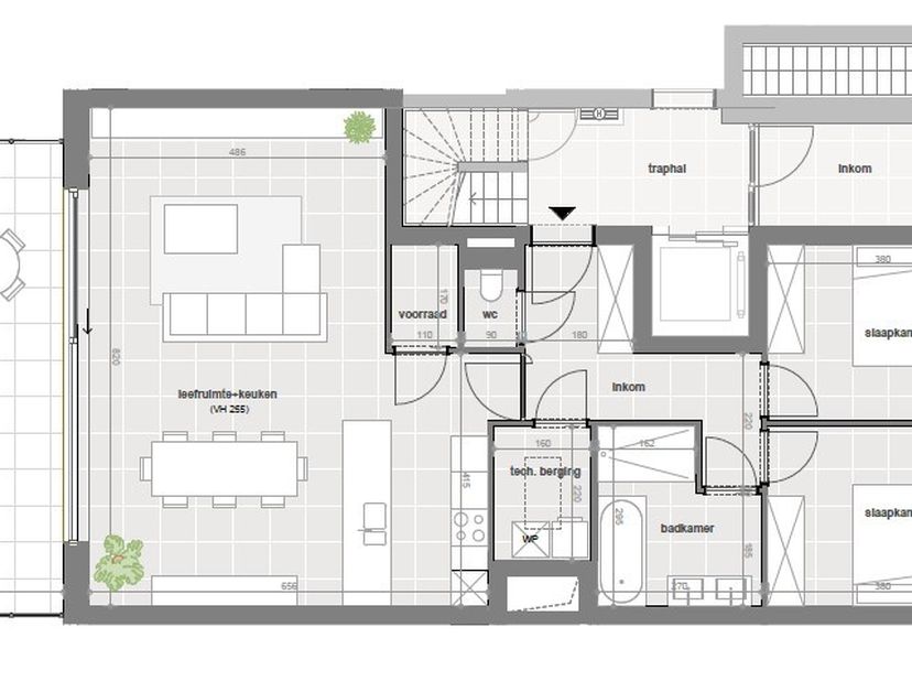NIEUW TE KOOP IN KUURNE<br />
<br />
Ontdek Residentie De Vlashalm in Kuurne,&amp;nbsp;een uniek nieuwbouwproject met 14 ruime appartementen, elk met een