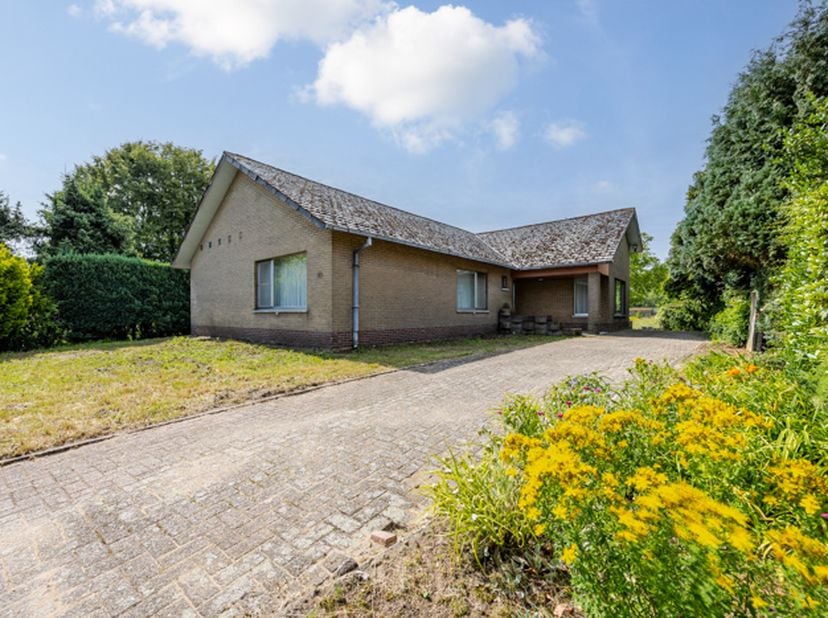 RUIME OP TE FRISSEN WONING - <br />
<br />
Ruime op te frissen gelijkvloerse woning met 4 slaapkamers in rustige straat op een perceel van maar liefst