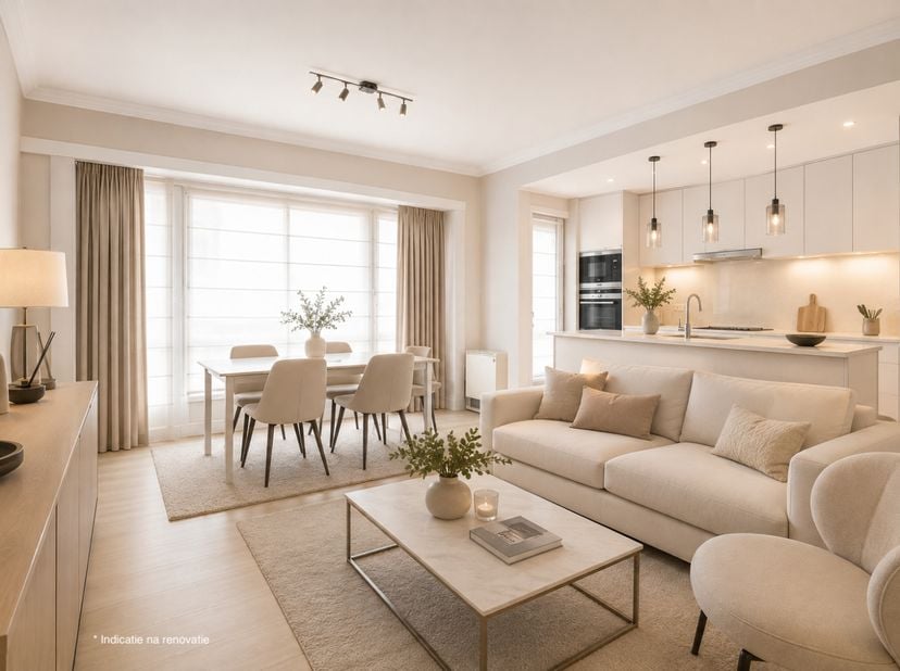 Ontdek dit verzorgde en instapklare appartement, ideaal gelegen op de Leopoldlaan 71 in Middelkerke, pal tegenover het vernieuwde Casino Middelkerke e
