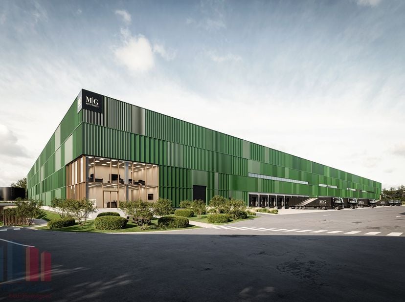 Gelegen op een uitzonderlijke locatie langs de R22&amp;nbsp;met onmiddellijke aansluiting op de E40 geniet dit logistieke nieuwbouwproject van een uitstek