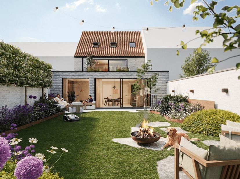 Exclusief te koop: een gelijkvloers nieuwbouwappartement met 2 kamers en een mooie grote tuin, rustig gelegen in het dorp van Westkapelle. Optioneel k
