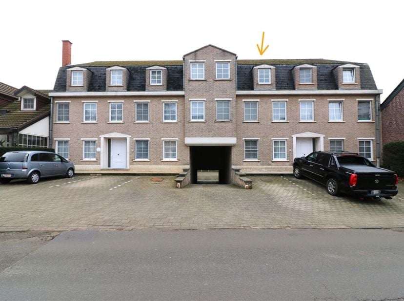 Zonnig appartement gelegen op de tweede verdieping (zonder lift) van een rustig gelegen residentie op wandelafstand van het centrum van Scherpenheuvel