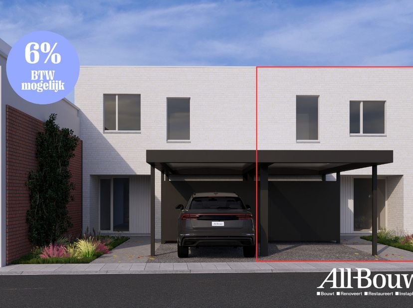 Ben je op zoek naar een energiezuinige nieuwbouwwoning in Wevelgem? Deze instapklare rijwoning aan de Nieuwe Markt combineert hedendaags wooncomfort,
