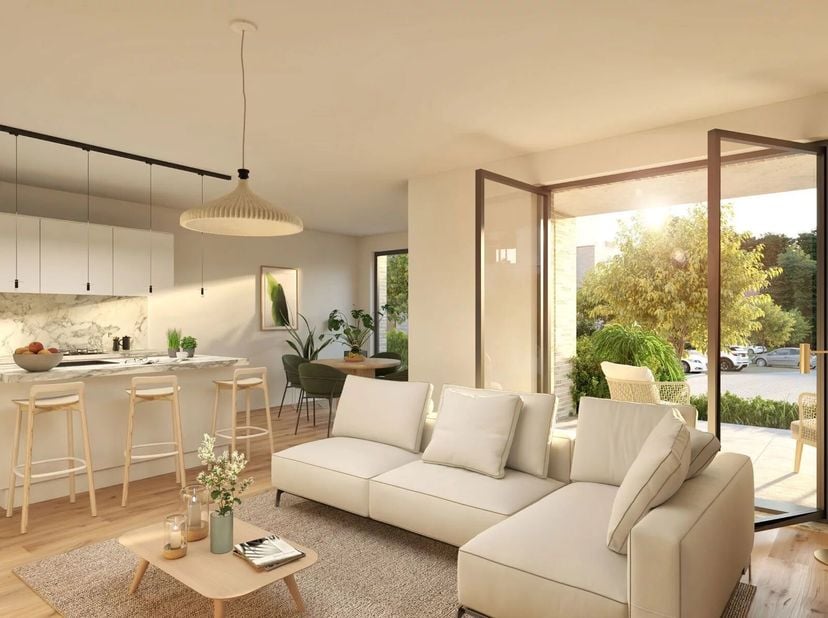 Het nieuwe appartementenproject "Les Promenades d'Uccle" wordt aangevuld met dit prachtig atypische nieuwe gebouw "CANOPEE." Victoire-JUNOT biedt u:<b