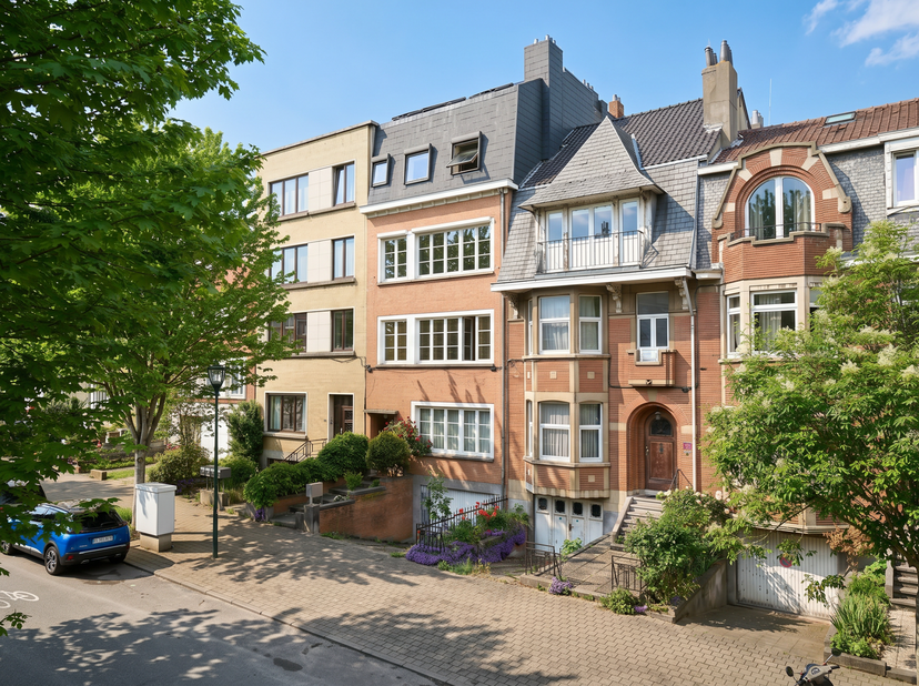 Charmant gelijkvloers appartement met privétuin op toplocatie tussen Schaarbeek en Sint-Lambrechts-Woluwe Herbert Hooverlaan 119 – 1030 Schaarbeek Op