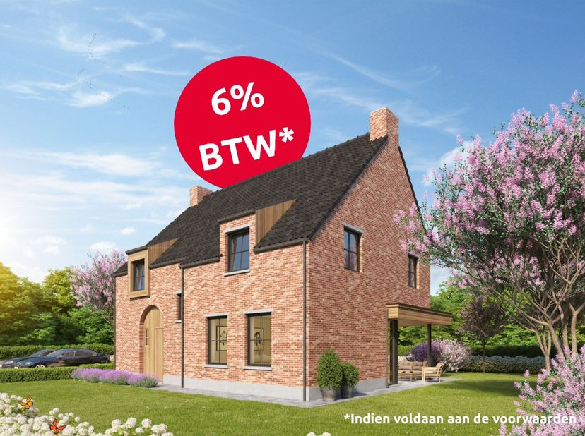 Deze landelijke villa wordt gebouwd in een rustige verkaveling in Beveren (Roeselare).&amp;nbsp; Er is een mogelijkheid om deze woning te verwerven onder