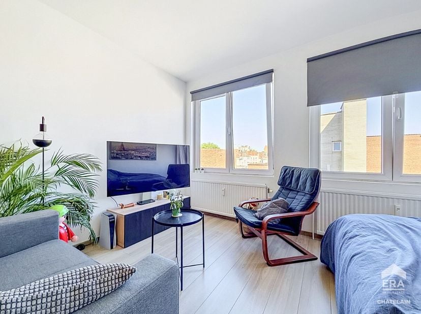 [[ CE BIEN PARTICIPE À LA JOURNÉE MAISONS OUVERTES ERA LE 13/6 DE 9:30 À 10:30 ]] Studio à vendre dans le quartier Vanderkindere / Bascule à Uccle !Id