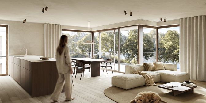 Appartement te koop in Vaart-Noord 1, 9881 Bellem