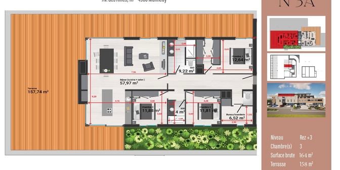 Appartement te koop in Avenue des Alliés 117, 4960 Malmedy