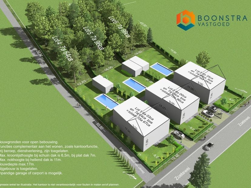 Op een uitstekende locatie te Putte bevindt zich deze grond van 1567&amp;nbsp;m² voor een open bebouwing (lot 1 + lot 4). U geniet hier van een uitstekend