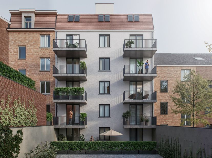 Ce studio de 22 m² entièrement rénové est situé Volmolenlaan, dans une rue calme et sans issue, à deux pas du Campus Arenberg, de lIMEC et de lUZ Gast