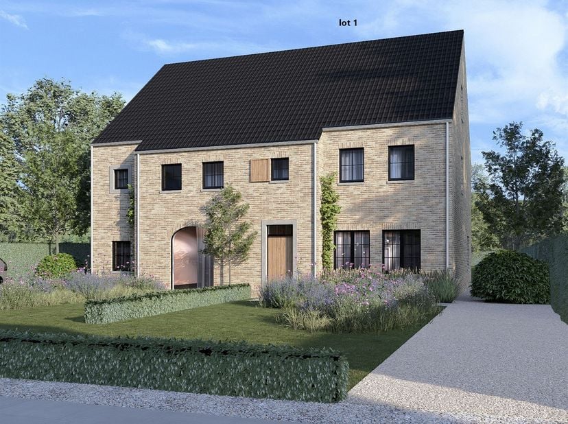 2 Bijna Energie Neutrale nieuwbouwwoningen gelegen op een centrale locatie in Houthalen. <br />
<br />
TROEVEN:<br />
+ E-peil 20! (energiezuinig)<
