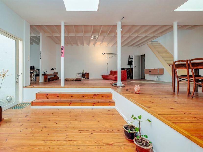 Charmant studio/loft/arrière-cour/entrepôt ...  dans un emplacement de choix près de Park Spoor Noord !<br />
Cette propriété extrêmement unique était