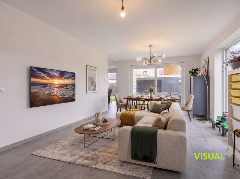 Deze prachtige nieuwbouwwoning is gelegen in Balen-Olmen en geniet van een goede verbinding naar de omliggende gemeenten Ham, Leopoldsburg, Meerhout e