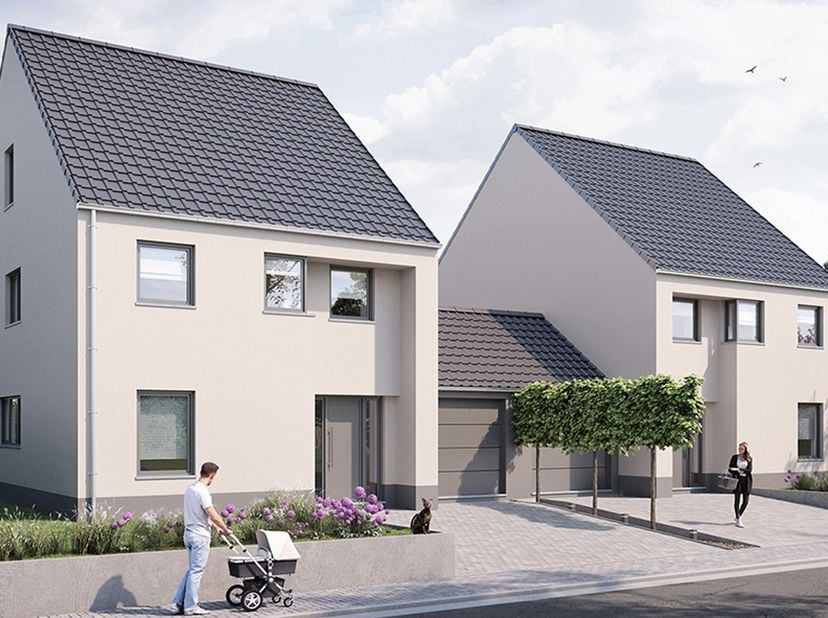 MODERNE GESLOTEN BEBOUWING 168M2  – ENERGIEZUINIG WONEN (E-peil A)<br />
Ontdek deze stijlvolle moderne woning met top energieprestaties (E-peil A). D