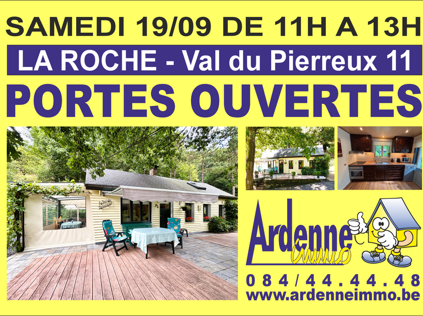 Huis te koop in Val du Pierreux 11,
                    6980 La Roche-en-Ardenne
