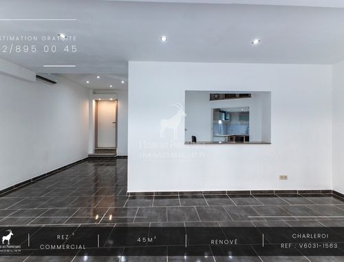                                         Rez-de-chaussée commercial à vendre à Charleroi, € 119.999
