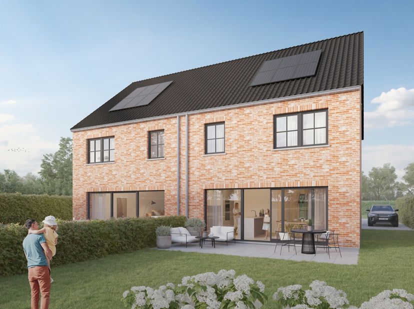 LIGGING<br />
Deze nieuwbouw woning is gelegen in de Jean-Baptiste de Ghellincklaan in Sint-Denijs-Westrem en biedt verschillende voordelen:<br />
- a