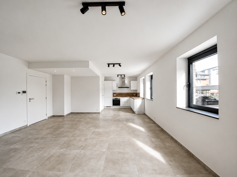 JAMBES. Ideaal gelegen in een rustige woonwijk, dicht bij voorzieningen, vervoer en scholen, NIEUW APPARTEMENT van 99,40 m² (2CH/1SDB). Gelegen op de