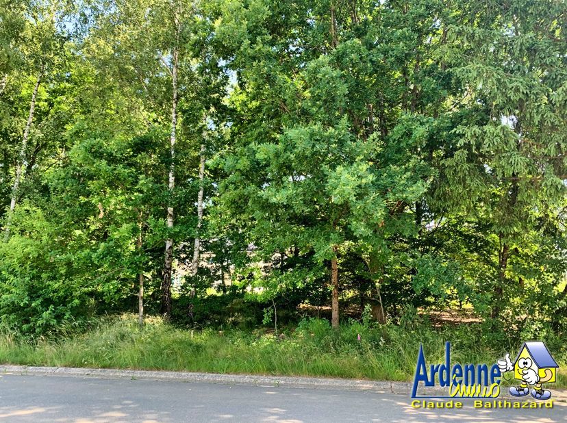 Bouwterrein met bomen, deel uitmakend van het standingvolle Residentieel Park les Onays, volledig uitgerust<br />
Info+: Kosten te voorzien : 250€ voo