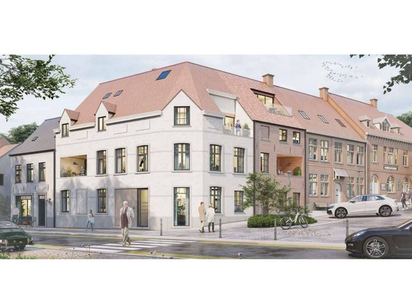 Welkom bij Residentie Becelaere<br />
<br />
Dit nieuwbouwproject op de markt van Beselare zal bestaan uit:<br />
<br />
	2 handelspanden<br />
	9 app