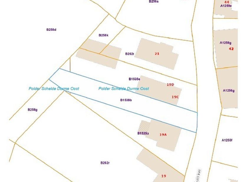 Grond te koop in Bootdijkstraat 19 bus b,
                    9220 Moerzeke