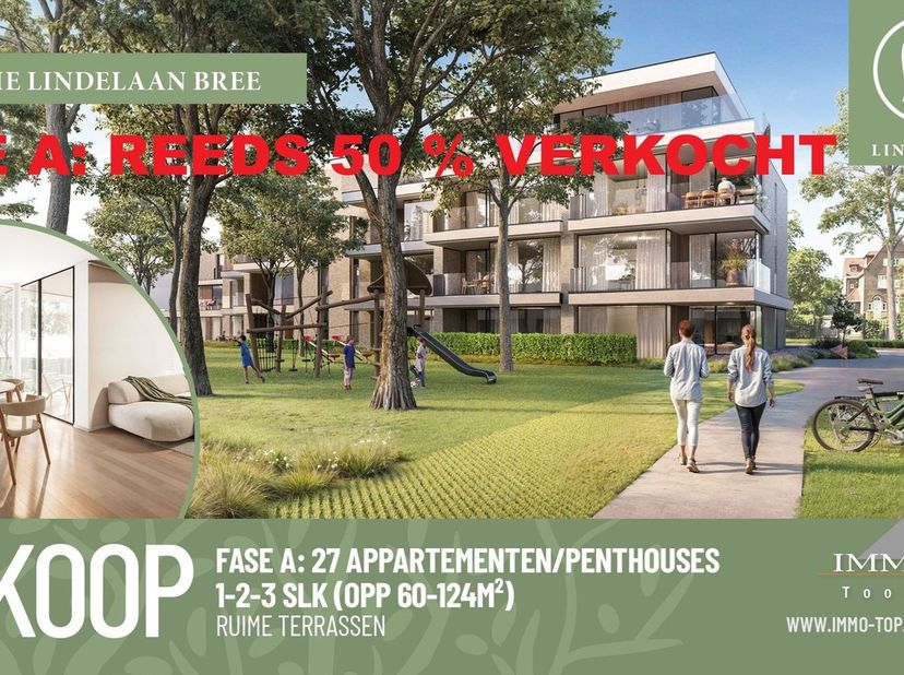 RESIDENTIE LINDELAAN (Gerdingerpoort 18) staat voor stijlvol wonen in het groen op een boogscheut van het centrum.<br />
Rust, ruimte en kwaliteit sta