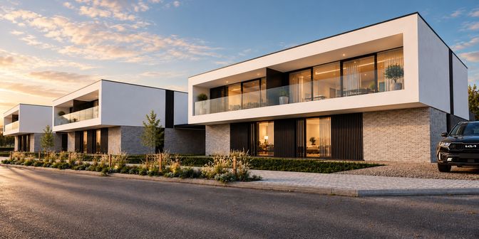 Project te koop in Boerestraat LOT 1 - 5, 9860 Oosterzele