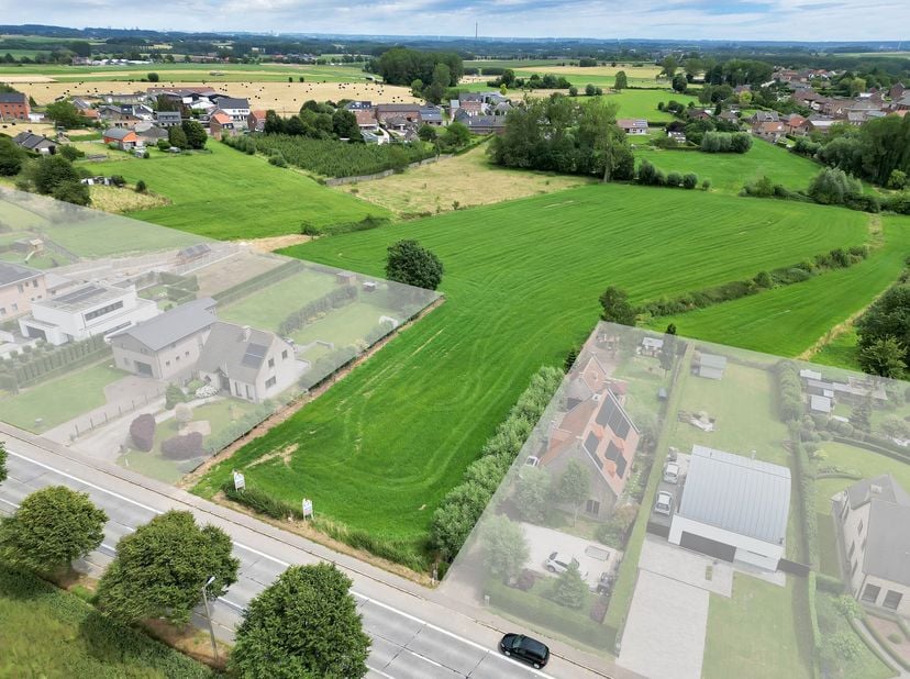 Voor een bezoek of meer info, bel 02 884 23 22 - Op een prachtige landelijke locatie in Gooik (Kester) bevindt zich dit unieke perceel bouwgrond gesch