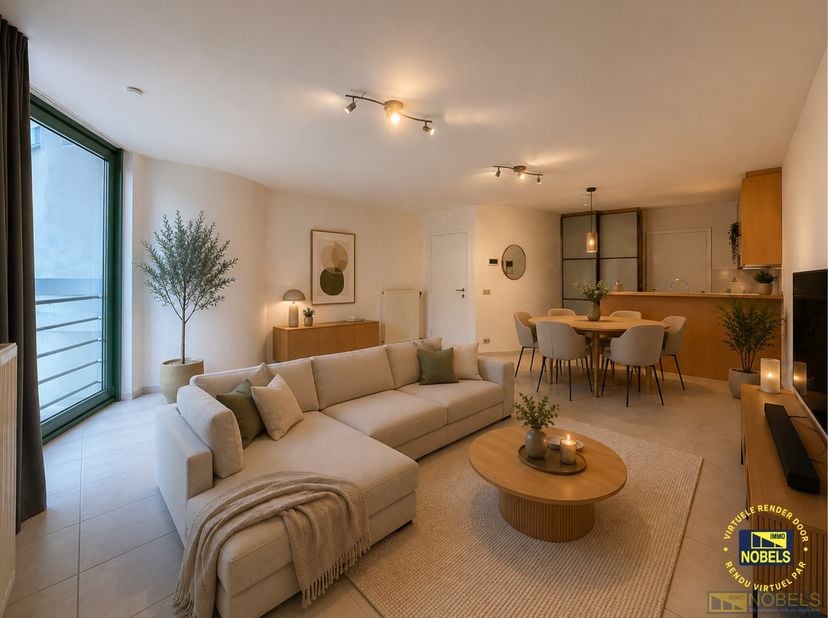 INSTAPKLAAR en SFEERVOL APPARTEMENT met 2 SLAAPKAMERS in HARTJE MELLE.<br />
Ontdek dit prachtige appartement met INSTAPKLAAR KARAKTER, gelegen op de