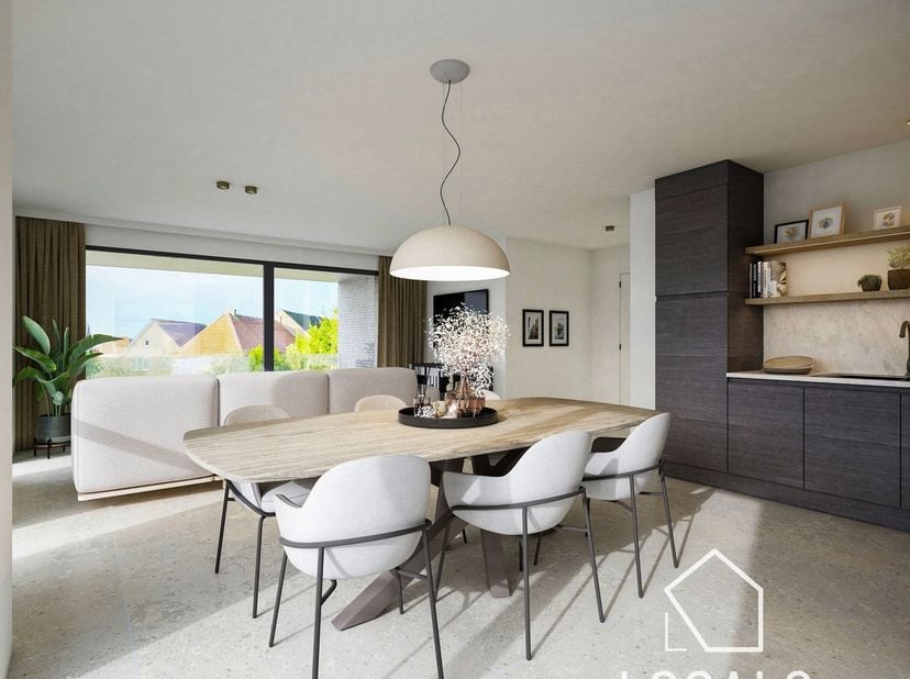Residentie “De Guido” is gelegen in het hart van Denderleeuw. Vlakbij het gemeentehuis en het kerkplein met al zijn handelszaken en horeca. Ook de Del