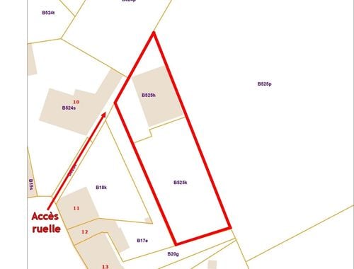                                         Terrain à vendre à Audregnies, € 40.000
