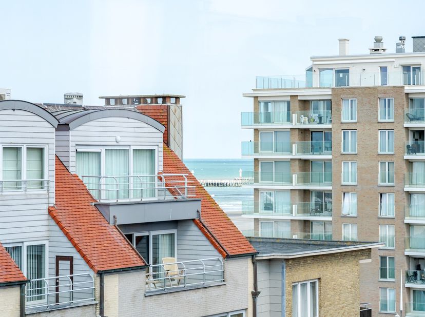 Langs de Albert I-Laan in Nieuwpoort treffen we dit instapklaar appartement met 2 slaapkamers.<br />
Op het 6e verdiep&amp;nbsp;bevindt zich dit apparteme