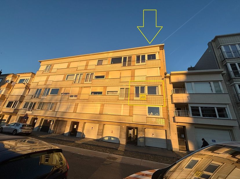 Cet appartement au nom d'ange est situé dans un quartier résidentiel d'Ostende – Mariakerke, dans un endroit bien situé. Winkels, openbaar vervoer en