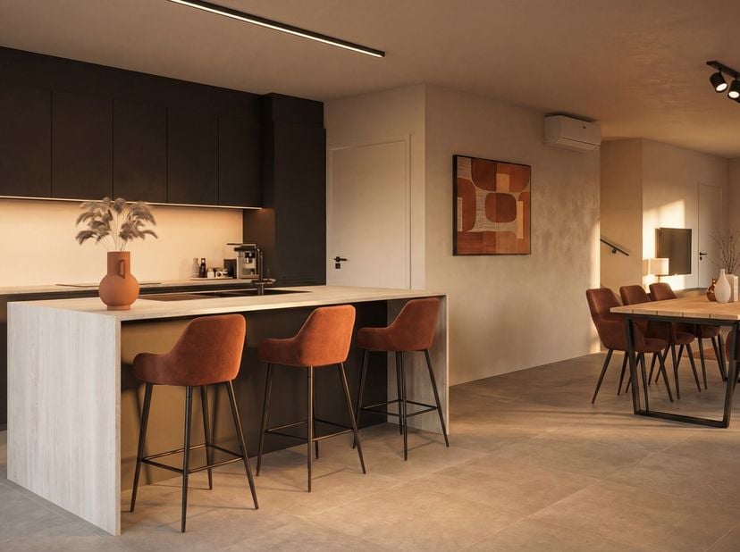 Op de Aarschotsesteenweg in Begijnendijk lanceert KEPLER twee uiterst energiezuinige open woningen, waarin modern wonen, hoogwaardige afwerking en een