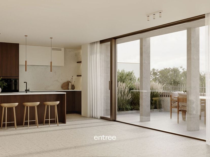 LET OP: deze appartementen hebben een vaste prijs en zijn dus niet onderhevig aan prijsindexeringen, wat een grote troef is!<br />
Dit appartement kan