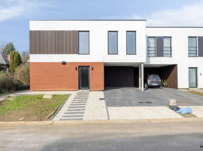 [[ DIT PAND NEEMT DEEL AAN DE ERA OPEN HUIZEN DAG OP 13/6 VAN 11:00 TOT 12:00 ]] Kaggevinne: energiezuinige nieuwbouwwoning te koop met tuin en carpor