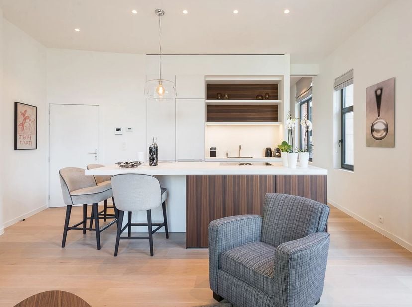 TE HUUR  centraal station  Gemeubileerde Standing Appartementen met 1 Slaapkamer<br />
Appartementen gelegen in een geklasseerd karaktervol gebouw, he