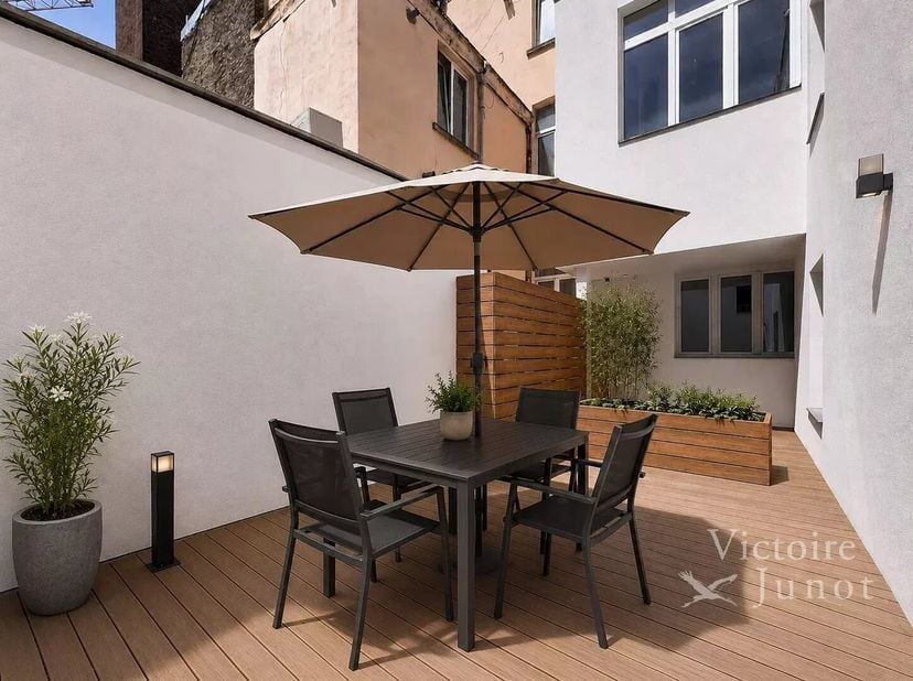 Bien présenté par Carla Rodriguez : carla.rodriguez@victoire.be<br />
Victoire Junot vous propose ce confortable studio meublé  de 30 m² ( selon PEB)
