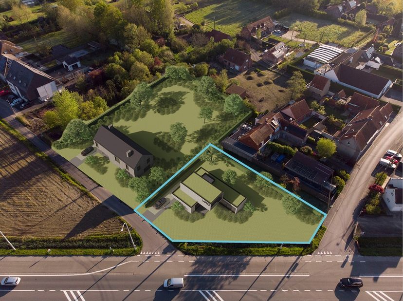 Bouwgrond met een oppervlakte van 1.147m². Het perceel is geschikt voor het oprichten van een open bebouwing met als hoofdfunctie 'wonen' met de mogel