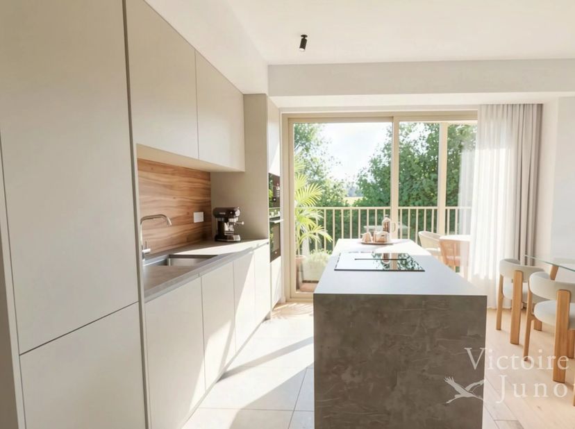 Dit nieuwe luxe project omgeven door groen ligt aan de Boulevard du Souverain, tegenover het Hertoginnedalpark, en bestaat uit 48 eenheden.<br />
Vict
