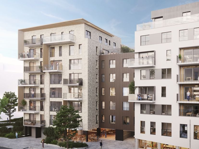 SINT-LAMBRECHTS-WOLUWE, aan de rand van een groenzone en dicht bij alle voorzieningen (winkels, Fr/Nl-scholen, sportinfrastructuren, openbaar vervoer,