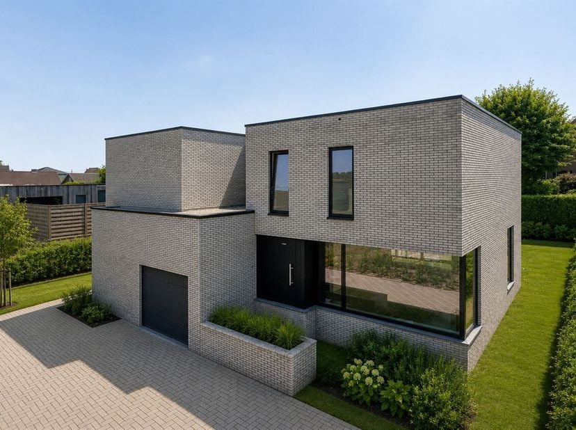 Mooie nieuwbouw woning (2025) in een rustige en residentiële woonwijk te Overijse, momenteel in de laatste afwerkingsfase. LOT 2 bevindt zich actueel