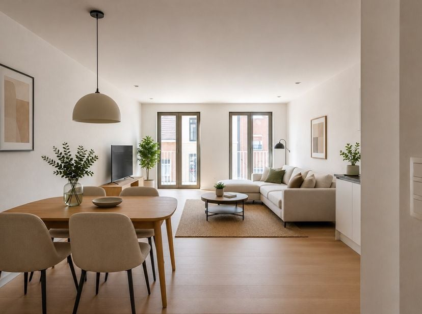 Dit energiezuinige appartement biedt een ruime indeling met veel natuurlijk licht en een groot terras om in alle rust te genieten.<br />
Het apparteme