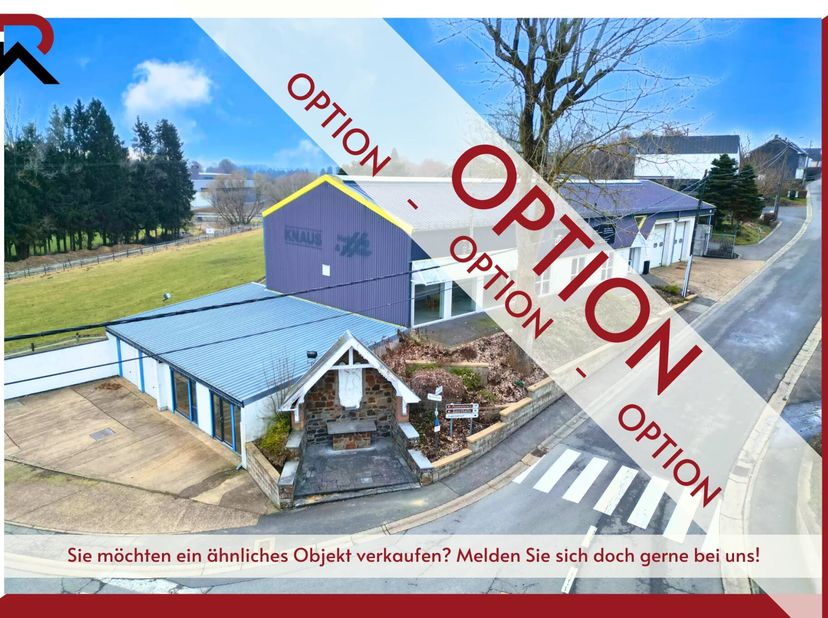 Deze goed onderhouden Bedrijfshal in Büllingen biedt met een totale en bruikbare oppervlakte van 634 m² ideale omstandigheden voor bedrijven, ambachte