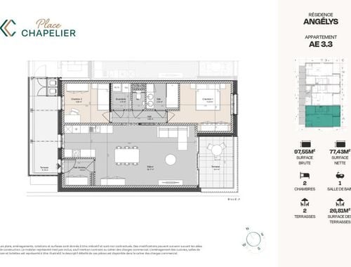                                         Appartement te koop in Herve, € 369.000
